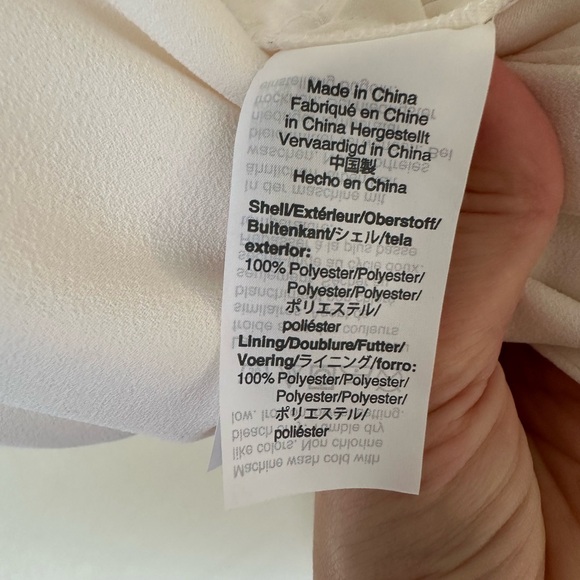 J.Crew 365 Wrap-tie Jumpsuit in Stretch Poplin White, size 10 - Picture 9 of 9